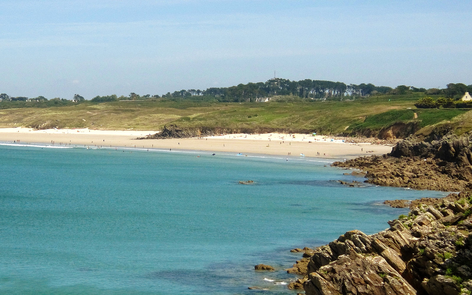  Plage  des Blancs Sablons Finist re Brittany World 