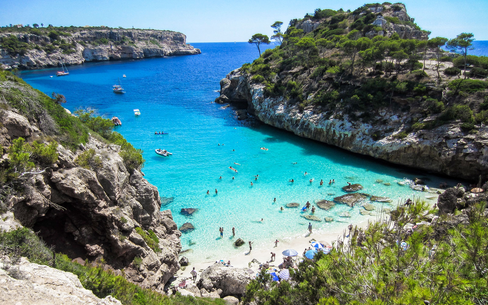 Caló des Moro Beach / Mallorca / Balearic Islands // World ...