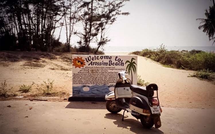 Arossim Beach - India