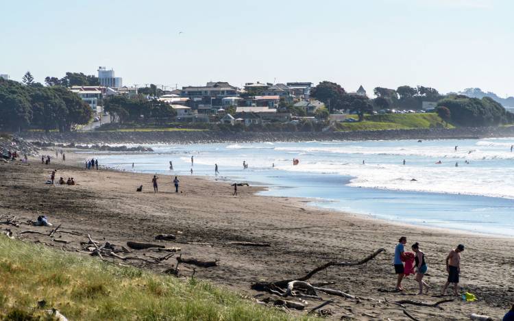 Fitzroy Beach - New Zealand