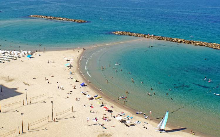 israel tourism beaches