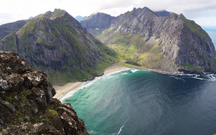 Kvalvika Beach - Norway