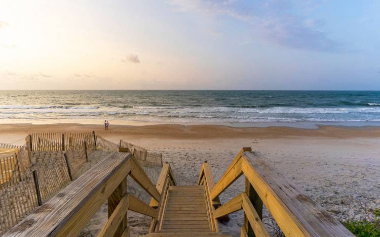 North Topsail Shores Beach - USA