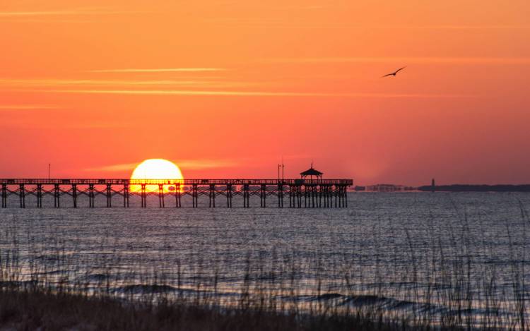 Oak Island Beach - USA