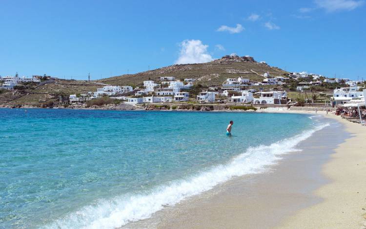 Ornos Beach - Greece