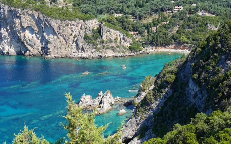 Paleokastritsa Beach