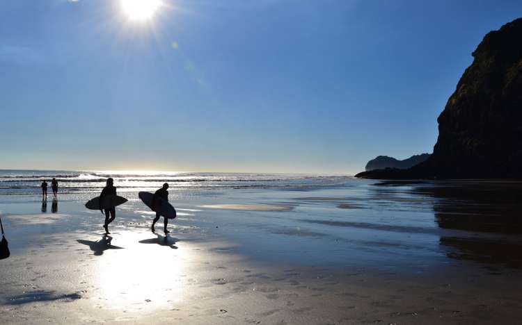 Piha beach - New Zealand