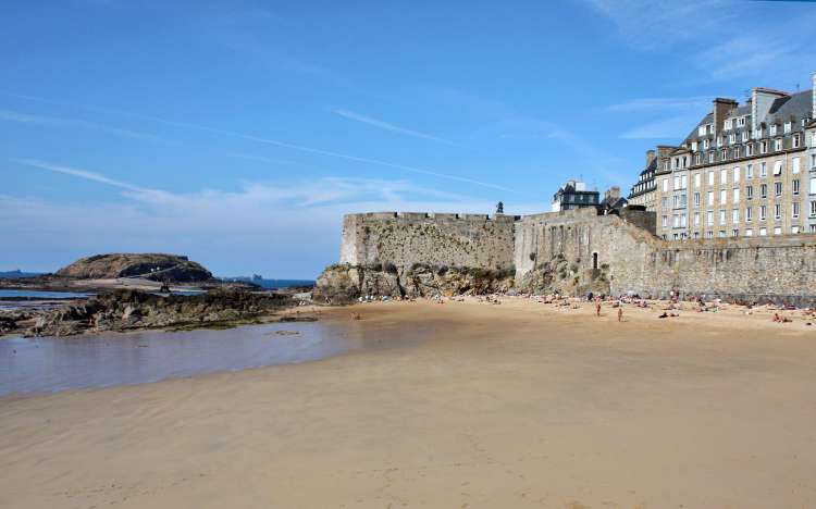 Plage du Môle - St Malo - France