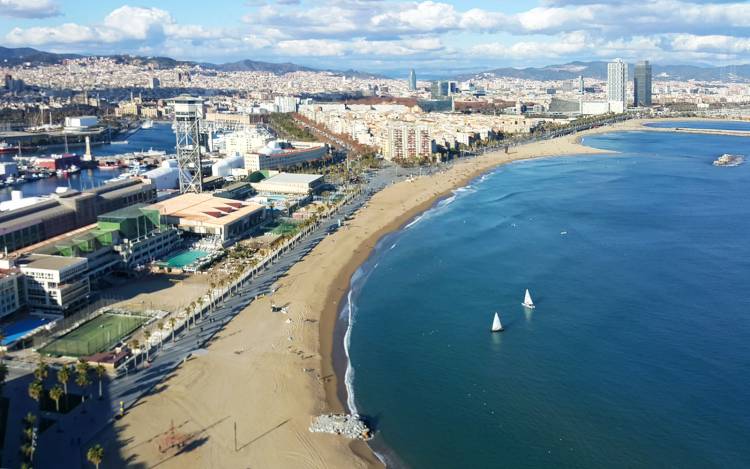 Sant Sebastià Beach - Spain