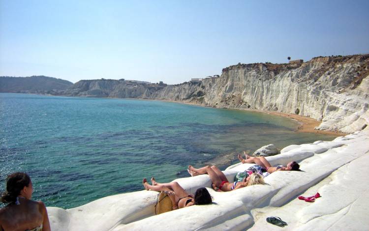 Turkish Steps Beach - Italy