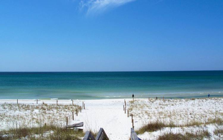 St Andrews State Park Beach - USA