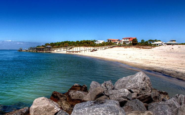 St George Island State Park Beach - USA