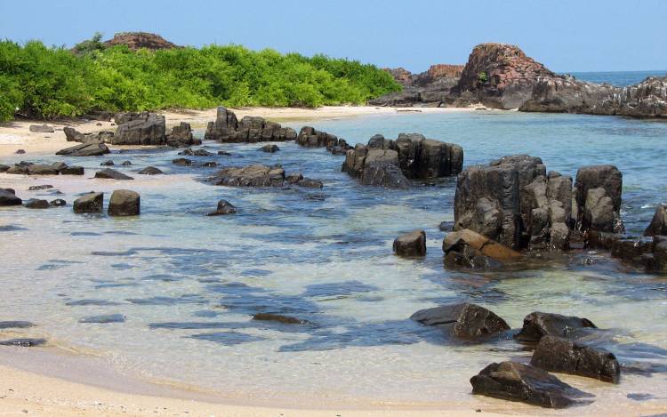 St Mary's Island Beach - India