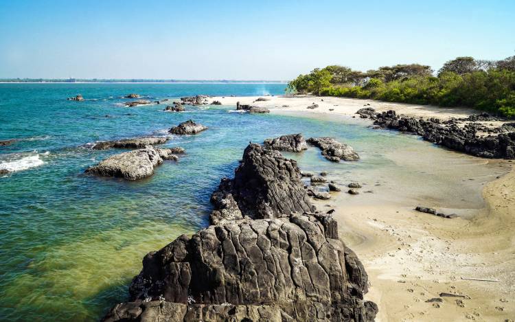 St Mary's Island Beach - India