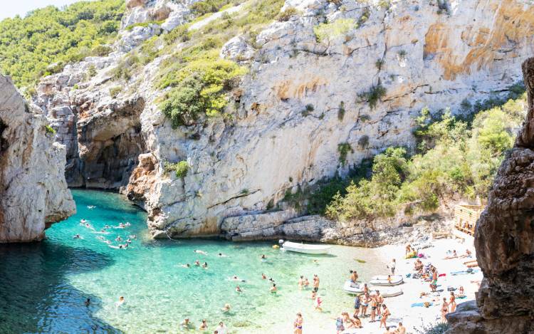 Stiniva (Vis Island) Beach - Croatia