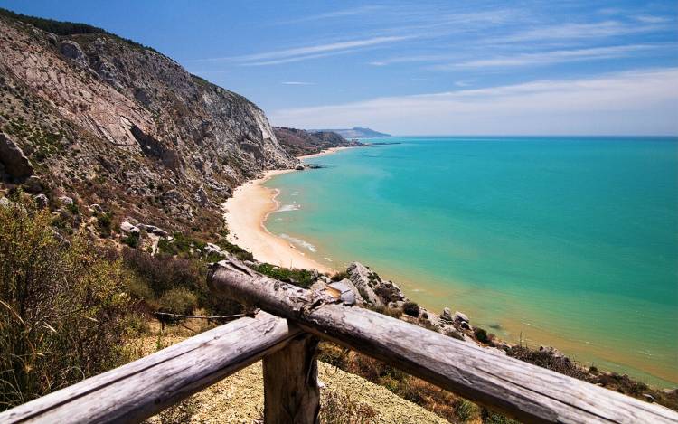 Torre Salsa Nature Reserve Beach - Italy