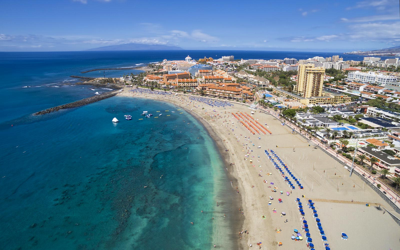 Slim Een effectief Weigeren Playa de las Américas / Tenerife / Canary Islands // World Beach Guide