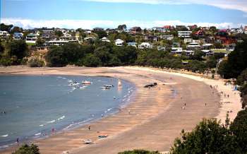 Big Manly Beach - New Zealand