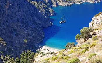 Butterfly Valley Beach - Turkey