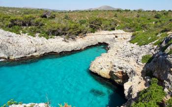 es Calo Blanc Beach - Spain