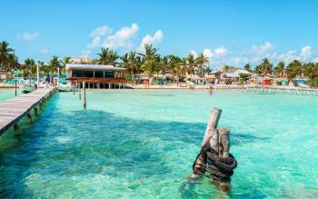 The Split - Caye Caulker Beach - Belize