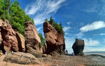 Hopewell Rocks Beach - Canada