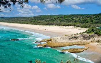 Main Beach - North Stradbroke Island - Australia