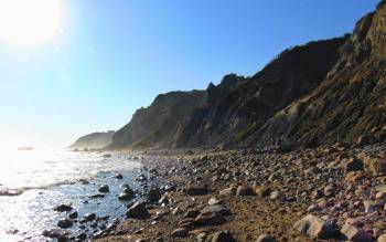 Mohegan Bluffs Beach - USA