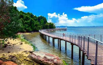 Pulau Ubin Beach - Singapore