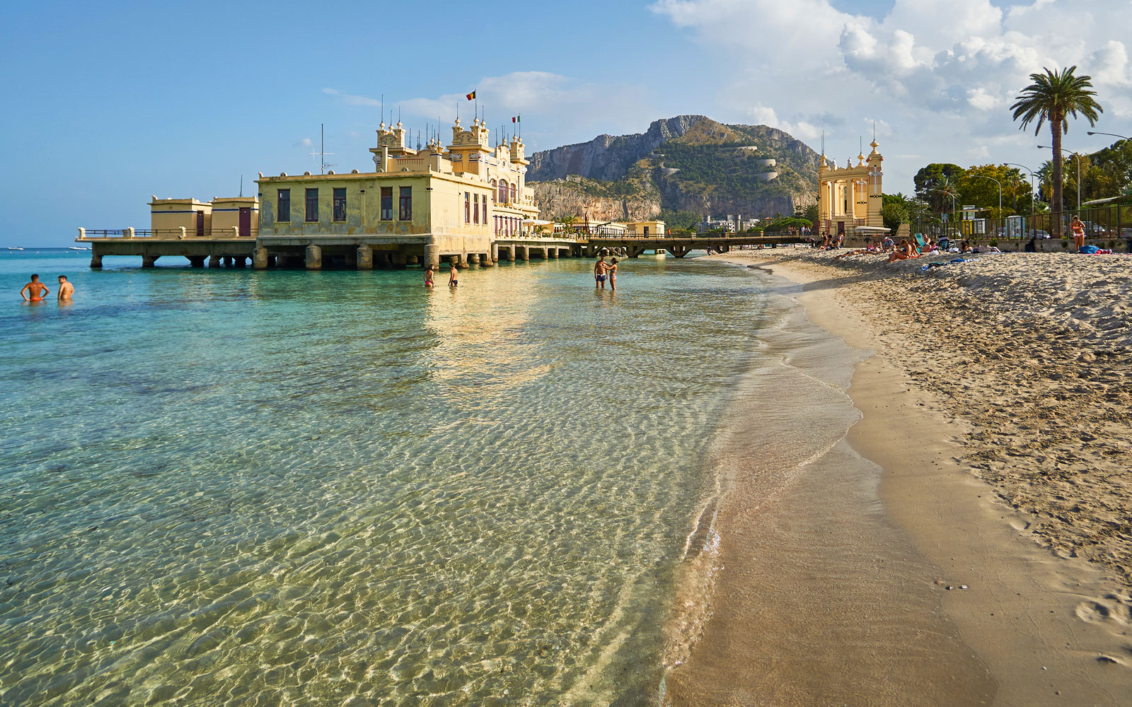 Mondello Beach / Sicily / Italy // World Beach Guide