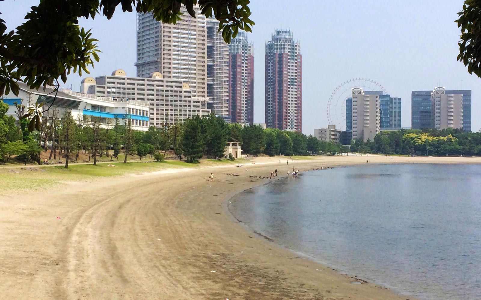 Odaiba Beach Honshu Japan World Beach Guide Odaiba Beach Honshu Japan World Beach Guide