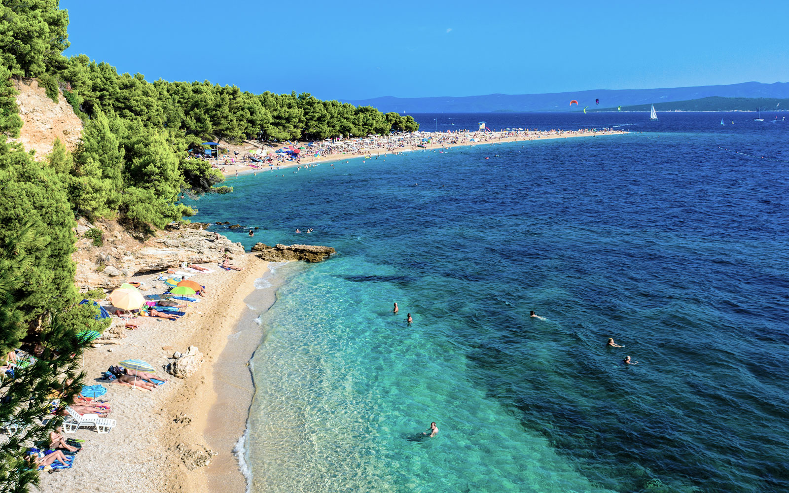 Paklina Beach / Brac / Dalmatia // World Beach Guide