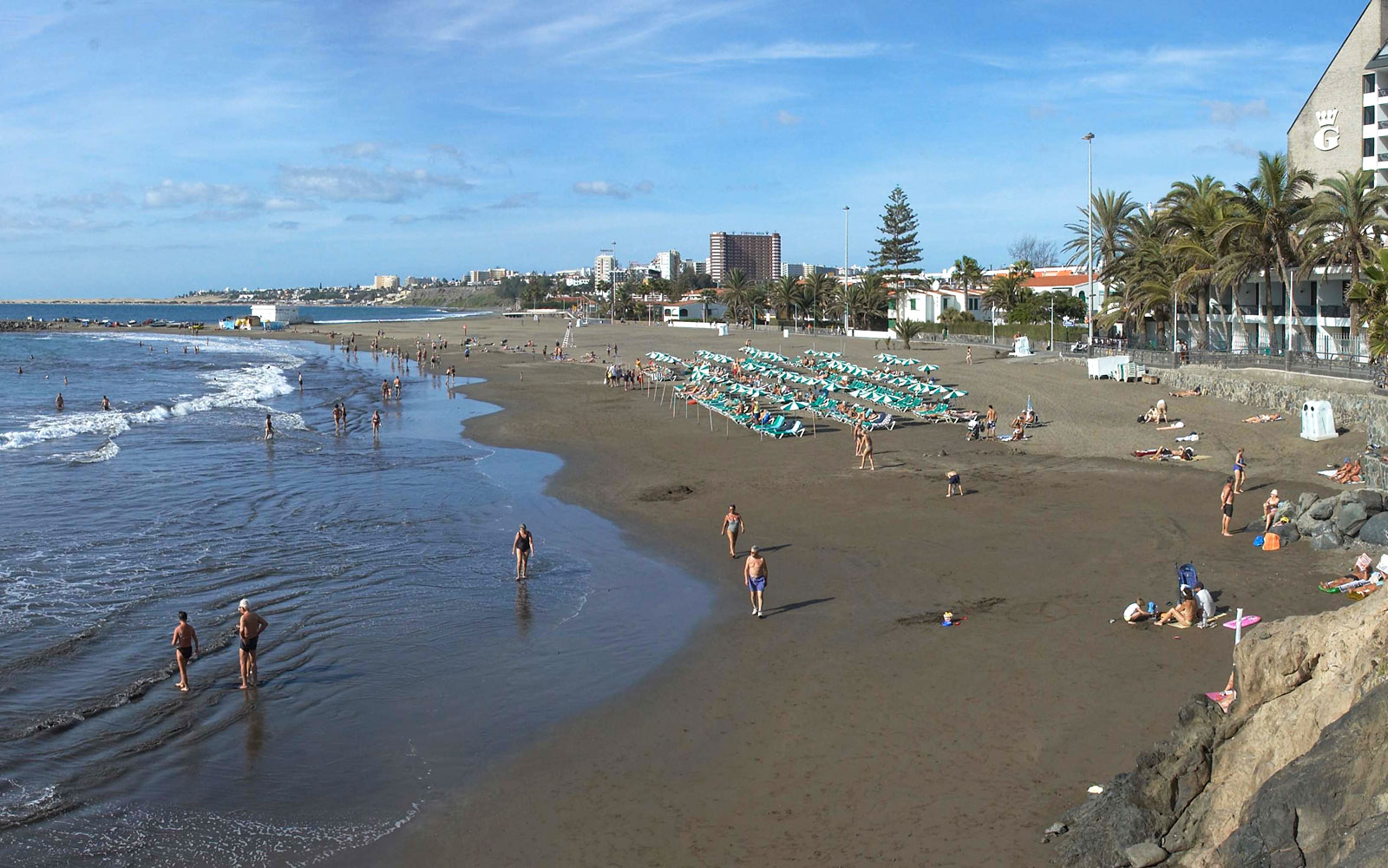 højdepunkt Krav Plantation Playa de las Burras / Gran Canaria / Canary Islands // World Beach Guide
