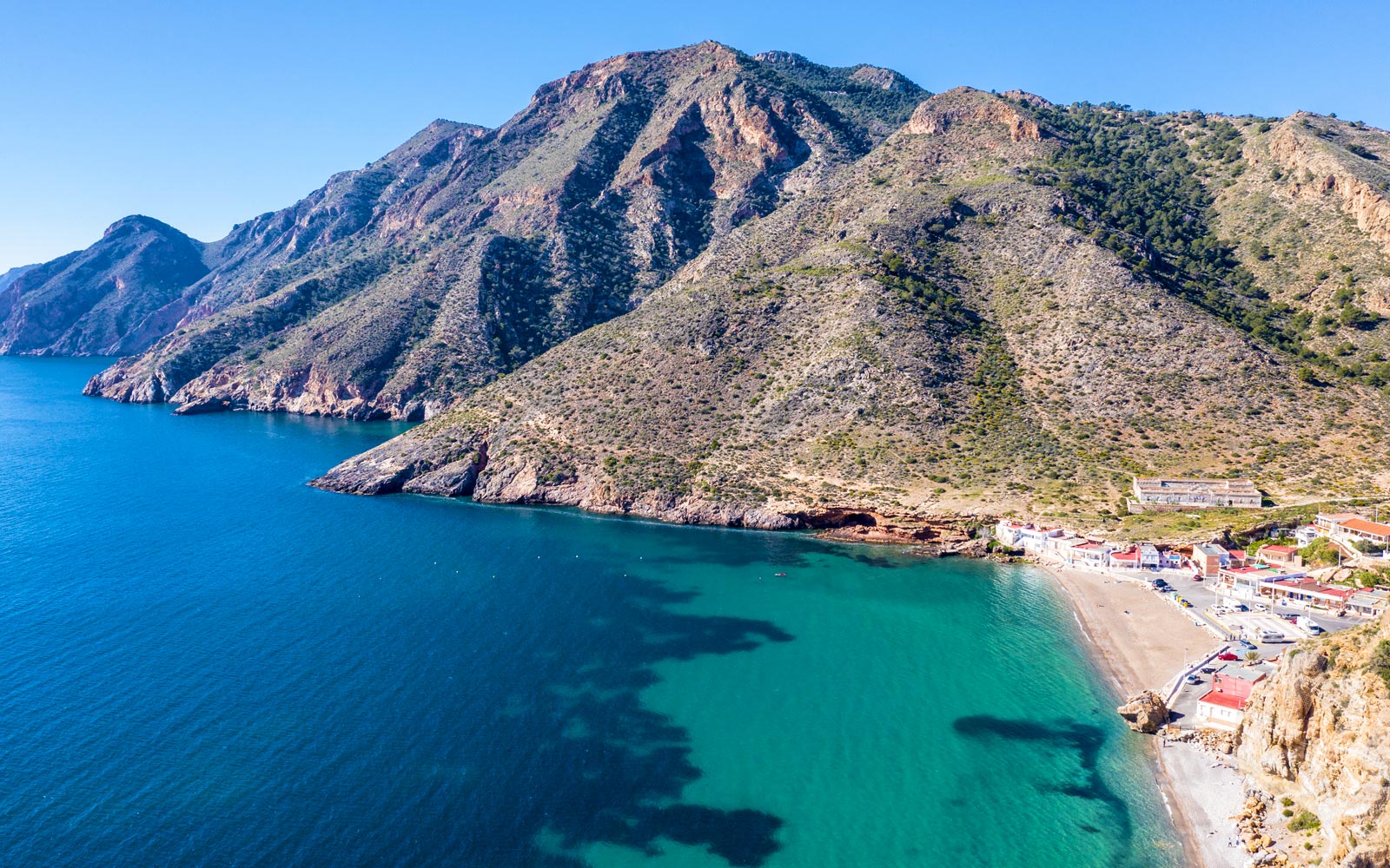 Playa de El Portús / Costa Cálida / Murcia // World Beach Guide