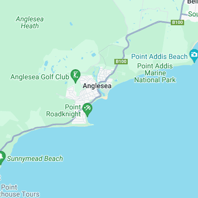 Anglesea surf map