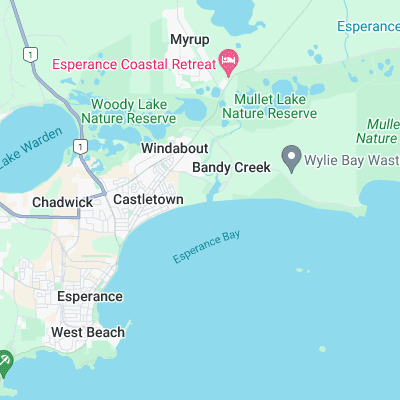 Bandy Creek Groyne surf map