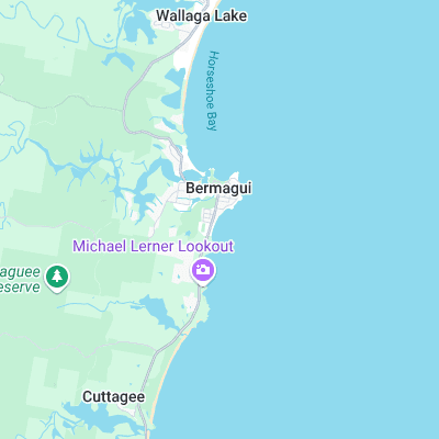 Bears Beach surf map