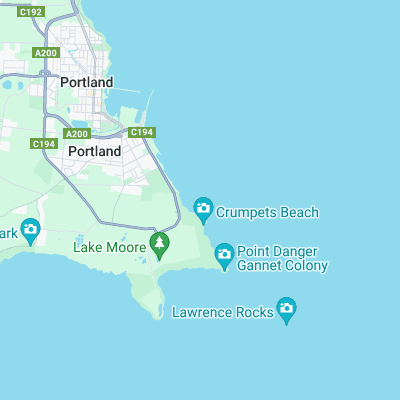 Blacknose surf map