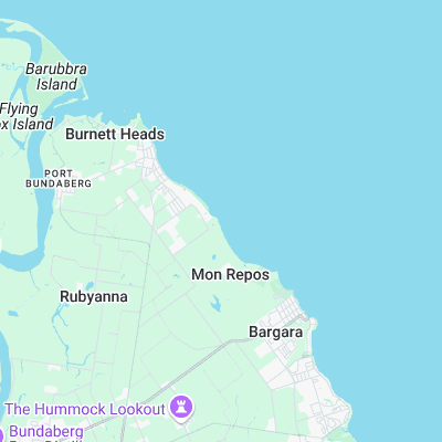 Bundaberg surf map