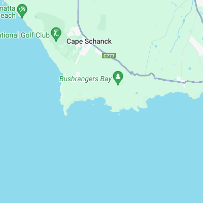 Bushrangers bay surf map