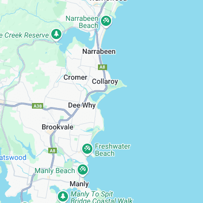 Dee why surf map