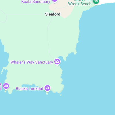 Fishery Bay surf map