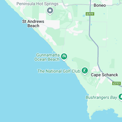 Gunnamatta surf map