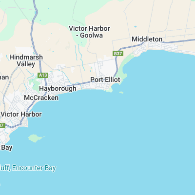 Horseshoe Bay surf map