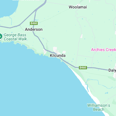 Kilcunda surf map