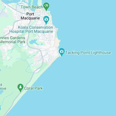 Lighthouse Beach surf map