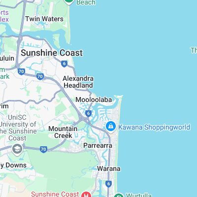 Mooloolaba surf map