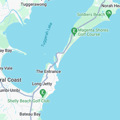 North Ennie surf map