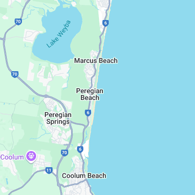 Peregian surf map