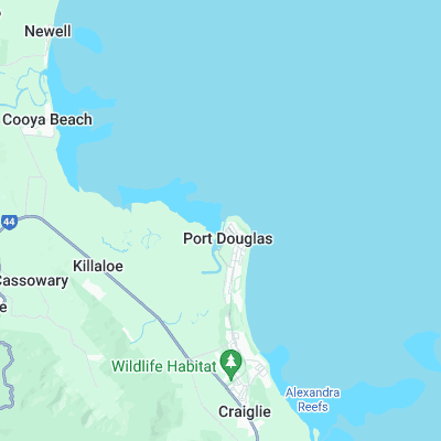 Port Douglas surf map